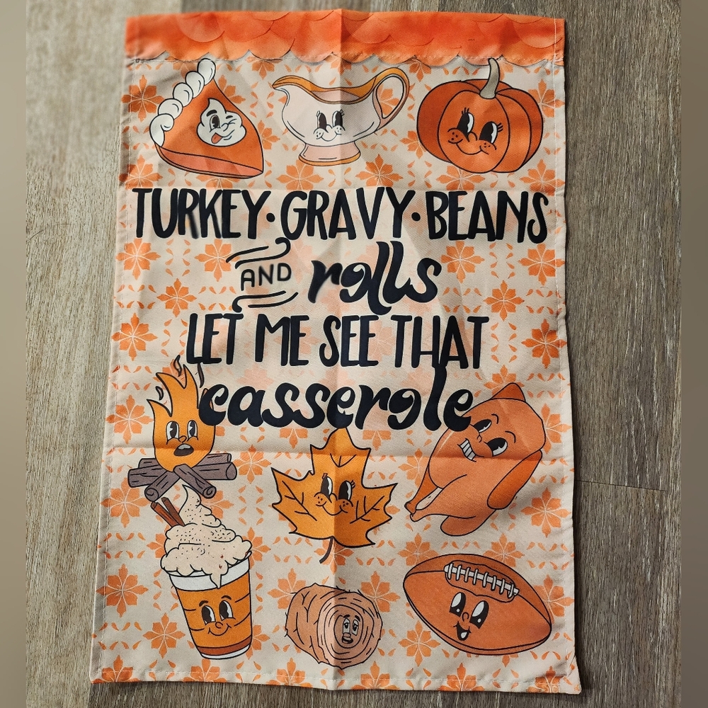 Thanksgiving Garden Flag